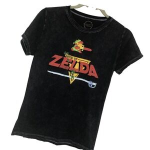 NWT Project Karma Legend of Zelda Retro Pixel Graphic Acid Wash‎ Women M Men M
